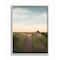Stupell Industries Vineyard Landscape Wall Art in Gray Frame